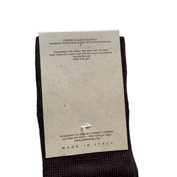 V K Nagrani Socks NWT - Picture 4 of 4